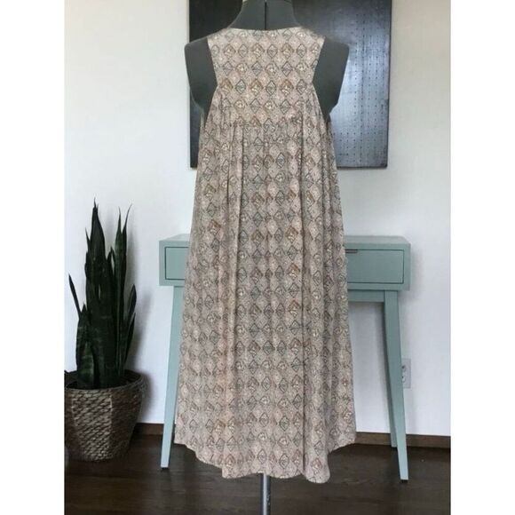 NEW SUNNER Anthropologie Women’s Small Florid Diamonds Dress - Picture 4 of 8